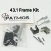 3D Printed Pistol Frame Parts Set FMDA DDXX.2 Glock Compatible - Image 4