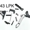 3D Printed Pistol Frame Parts Set FMDA DDXX.2 Glock Compatible - Image 3