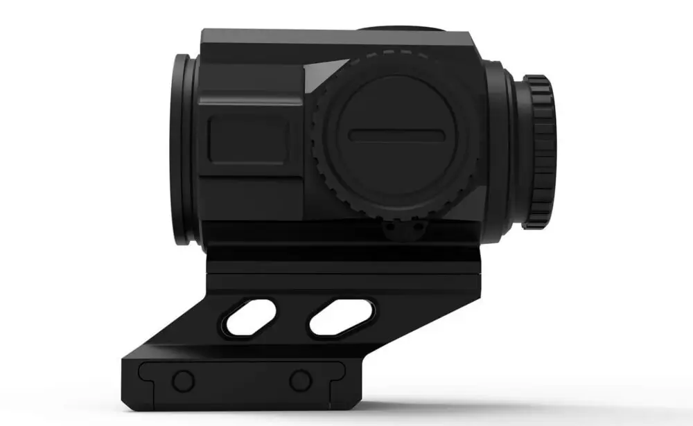 Right side view of Gideon Optics Advocate prism scope