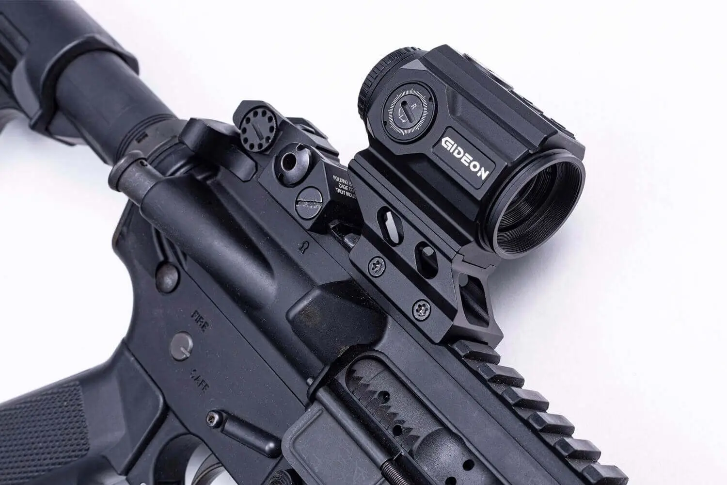 image-1 - Premier Gun Parts And Accessories | JSD Supply Gideon Optics Advocate mounted on an AR-15